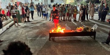 «Με επιτυχία πραγματοποίησε το έθιμο του Κλήδονα το “Καμάρι” στην Παστίδα»