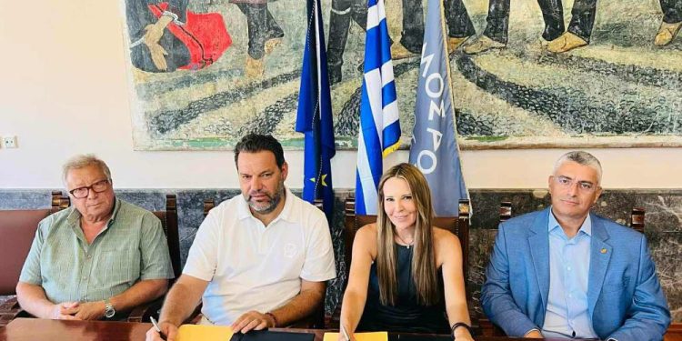 Υπογραφή Πρωτοκόλλου Συνεργασίας μεταξύ της Διεύθυνσης Κοινωνικής Πολιτικής και Υγείας του Δήμου Ρόδου και του Ροταριανού Ομίλου Ρόδου